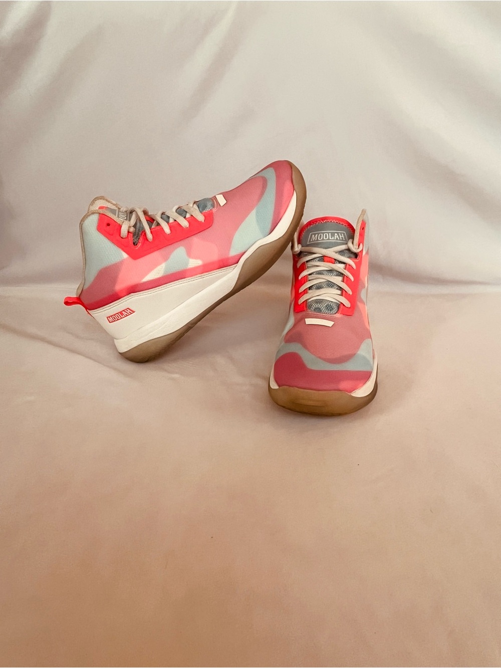 Moolah Women's Pink Multi Casual Sneakers